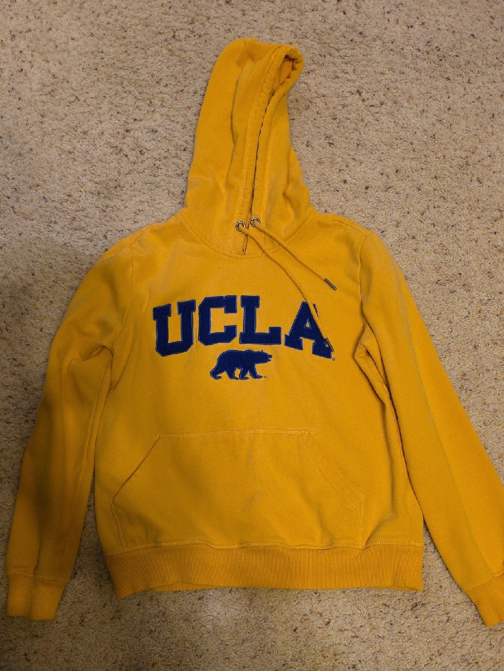 Women's UCLA Yellow Hoodie Sweatshirt